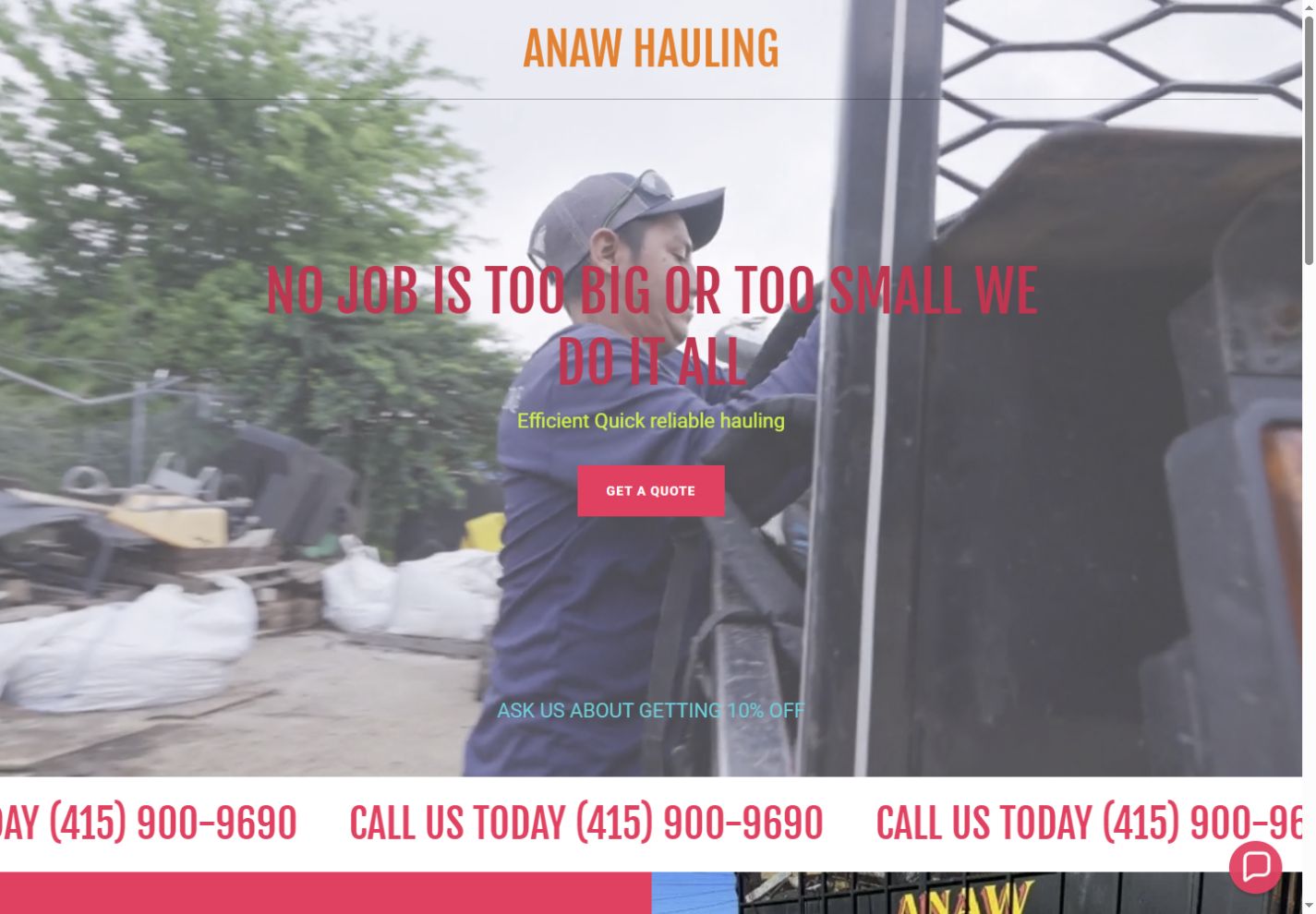 Original Website — current website