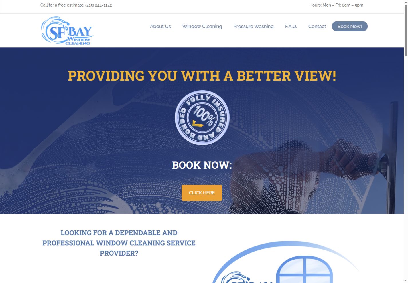 Original Website — current website